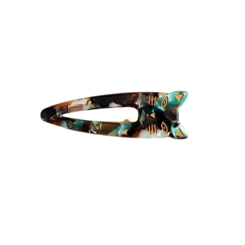 Wholesale of Cute and Sweet Cat Acetic Acid Board Hair Clips
